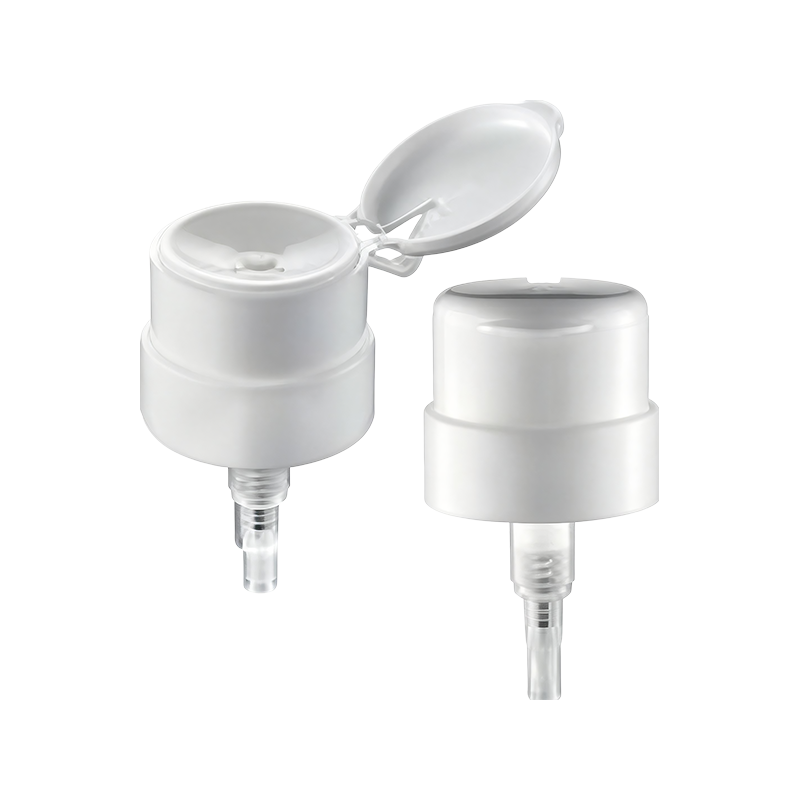 Pompe distributrice de vernis à verrouillage gauche droit