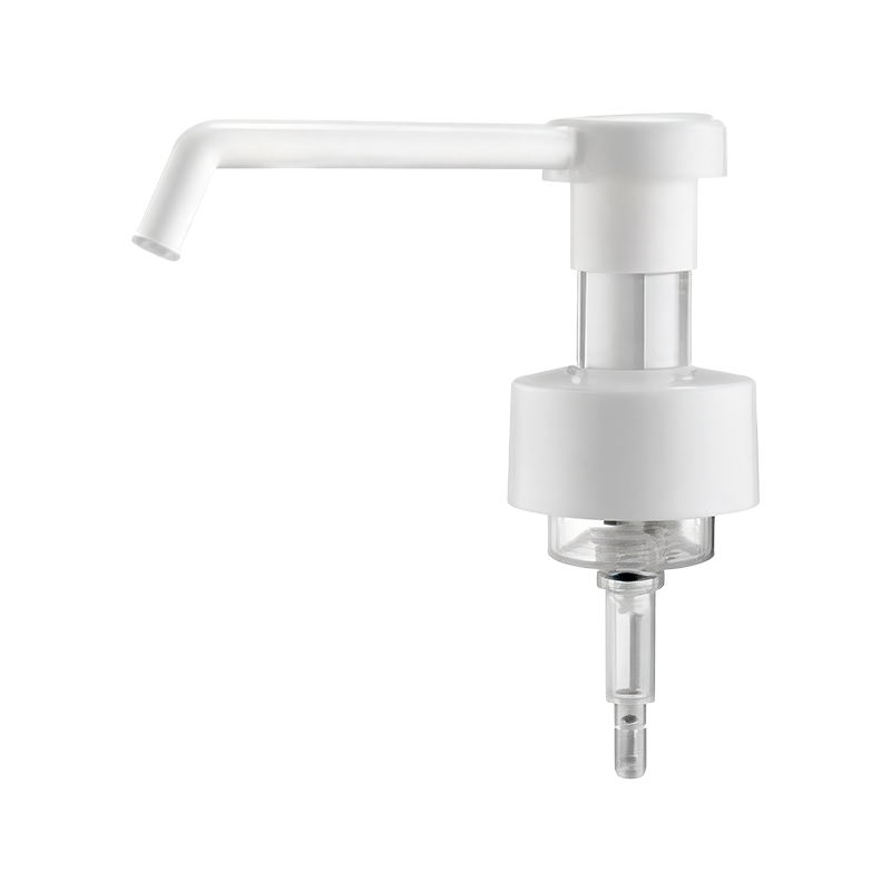 Pompe à mousse plastique à buse longue