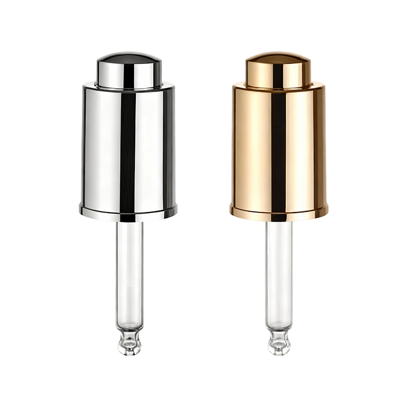 Bouton Appuyez sur le compte-gouttes cosmétique